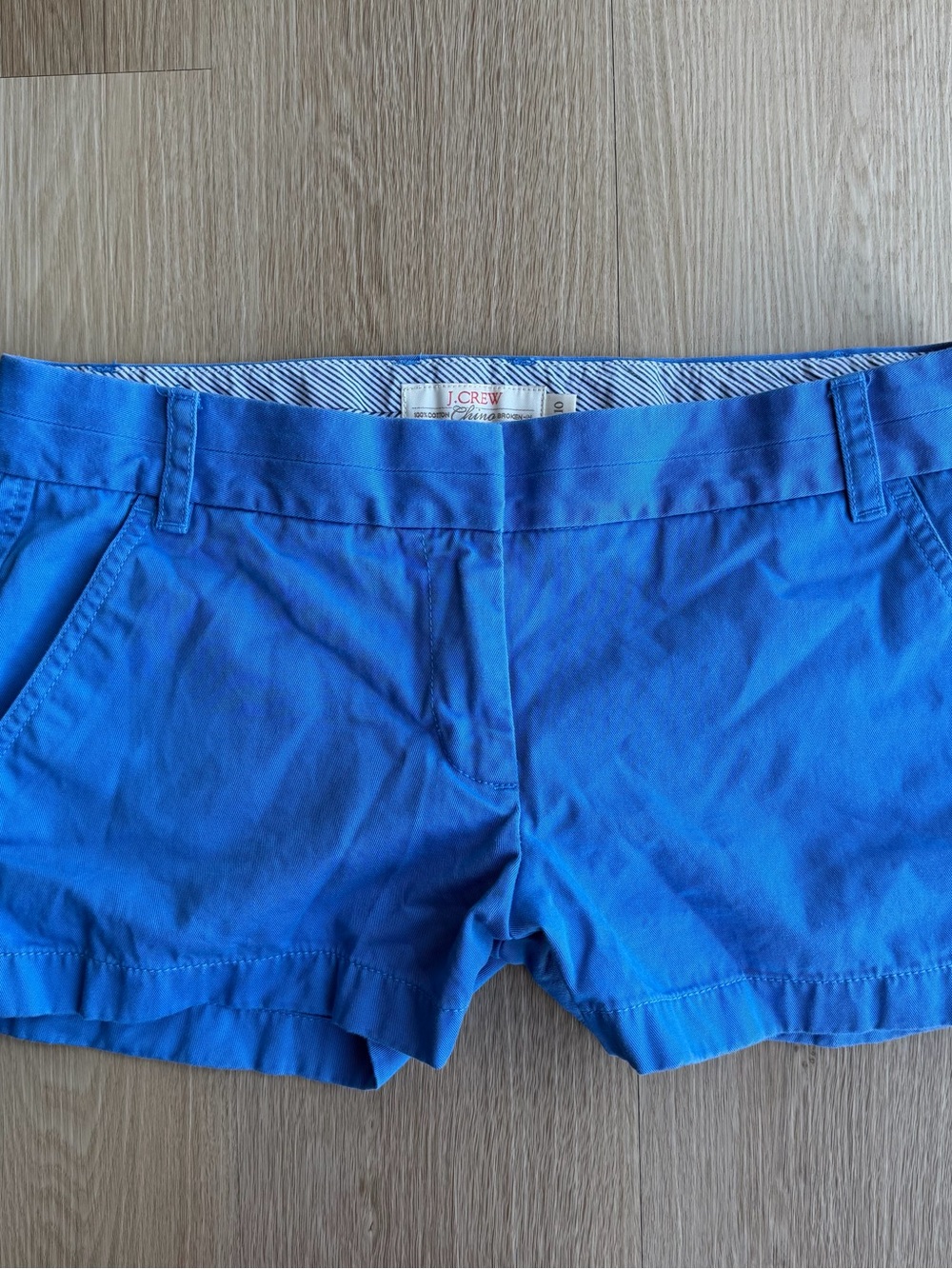 J. Crew Women’s Electric Blue Chino Shorts